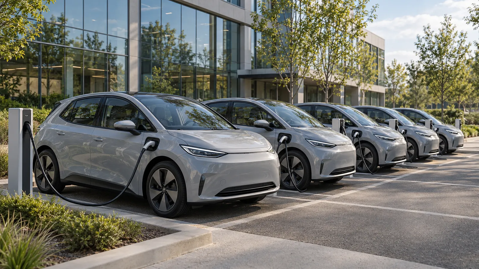 Symbolbild: 30 Elektroautos als Firmenwagen bei SAP