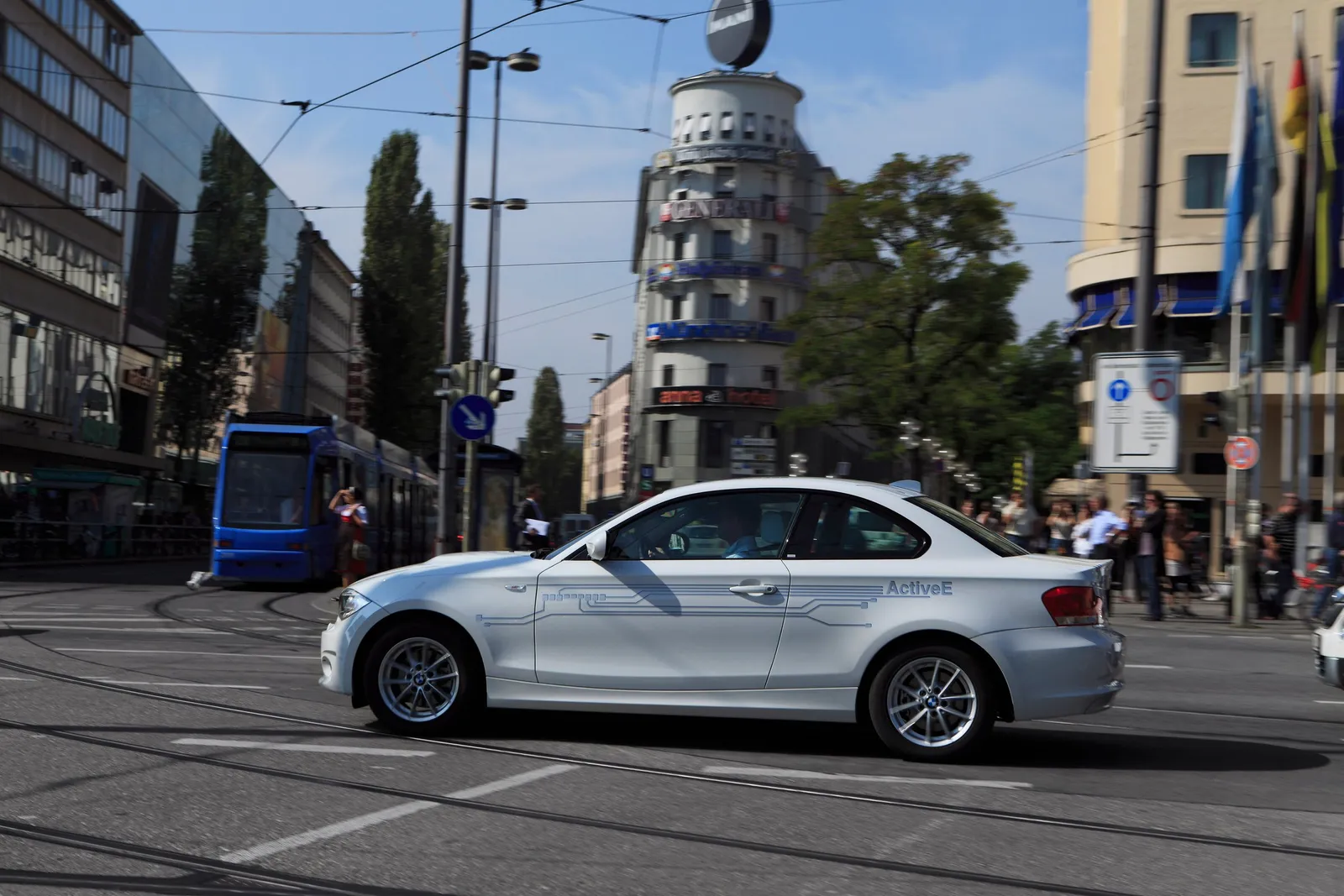 Elektroauto Active E von BMW im Flottenversuch in Berlin