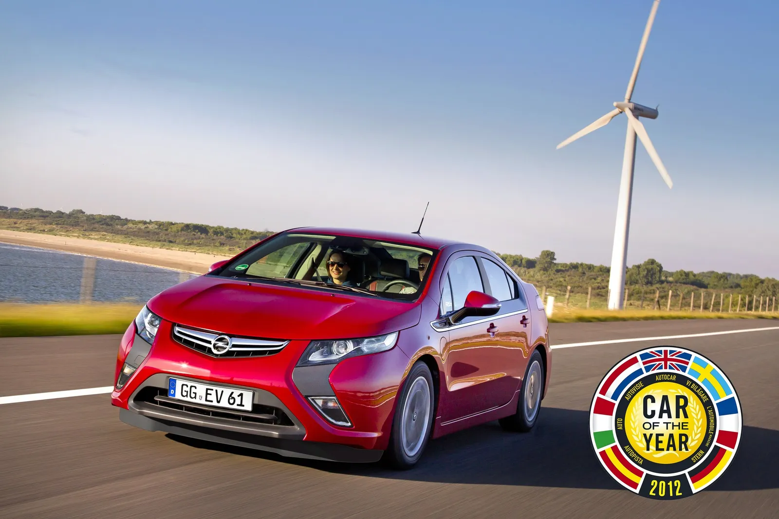 Elektroauto Opel Ampera im Auftrag ihrer Majestät