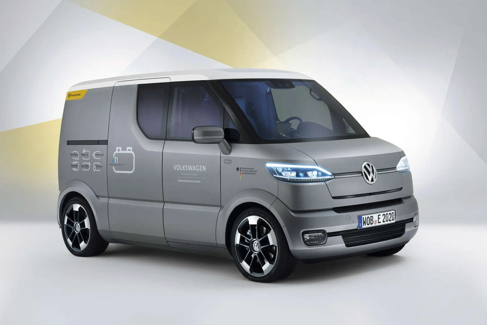Elektroauto VW eT! wird auf der IAA Nutzfahrzeuge präsentiert