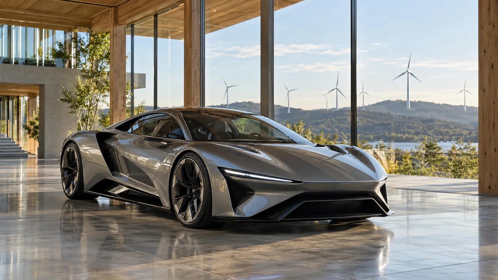 Symbolbild: GreenTEC Campus ist der erste europäische Besitzer des Elektroauto Rimac Concept_One7