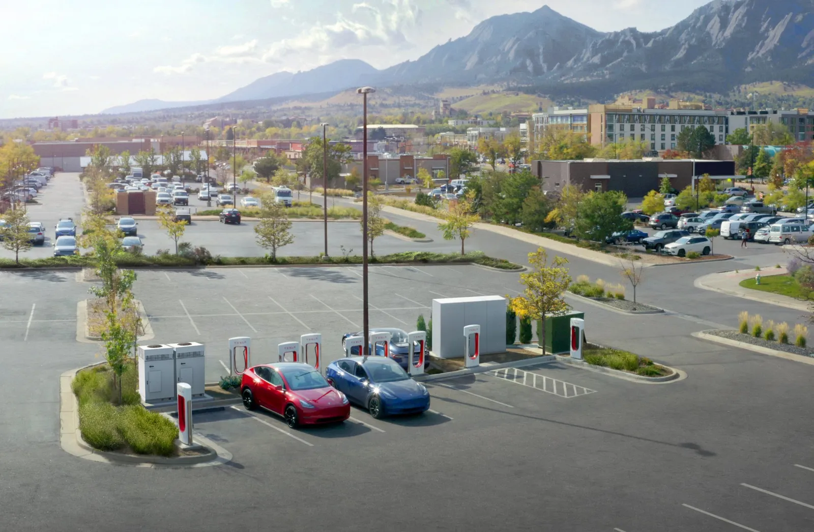Teslas Batteriewechselstation wechselt die Batterie im Elektroauto Tesla Model S in 93 Sekunden + 2 Videos